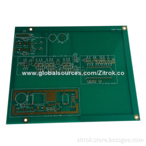 Good Quality FR4 Immersion Gold 2-layer PCB, UL, RoHS and SGS MarksNew
